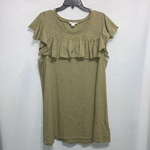 Love riche Ruffle Top Tunic Top